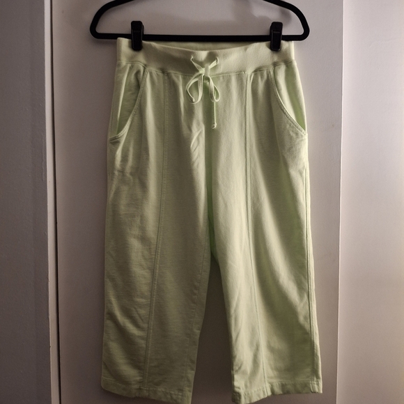 Sun Bay Light Green Women's Crop Joggers - Picture 1 of 8